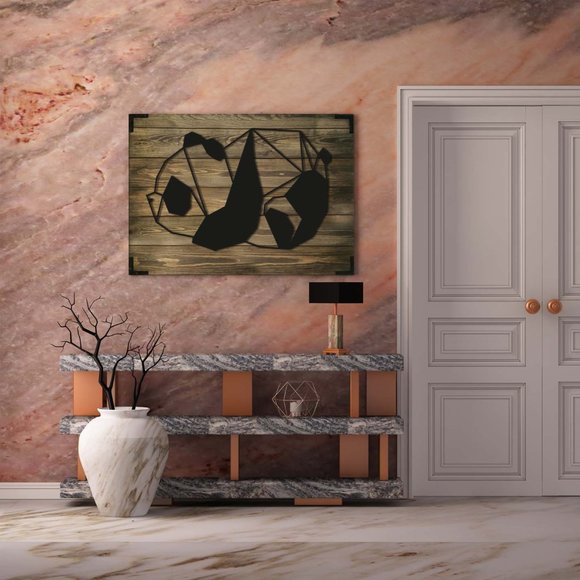 Wooden Wall Decor - Panda - Picture 3 of 3